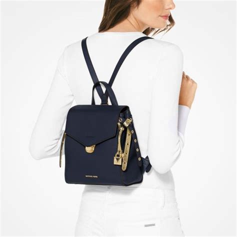 michael kors bristol small leather backpack|Michael Kors Backpack 2020.